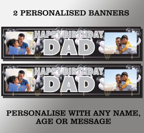 Personalised Photo Banner - Happy Birthday