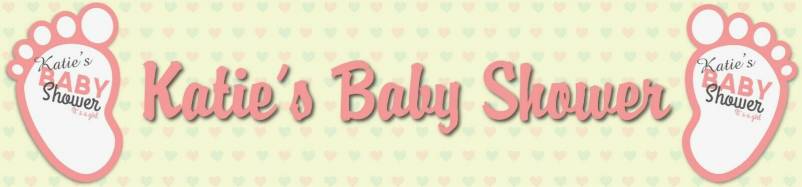 Baby Shower Banner for Girls non photo banner