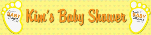 Baby Shower - Neutral - non photo banner
