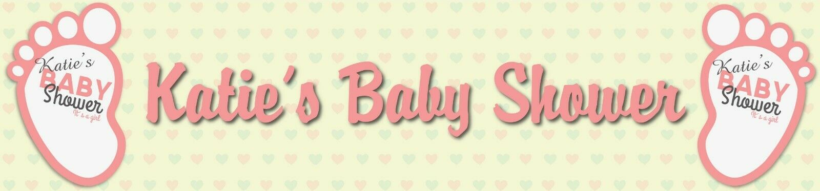 personalised banners - Baby Shower Banner