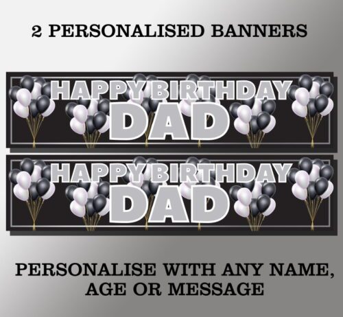 Personalised Photo Banner - Happy Birthday